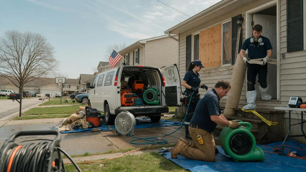Water Damage Restoration in Bluffton, MN near me